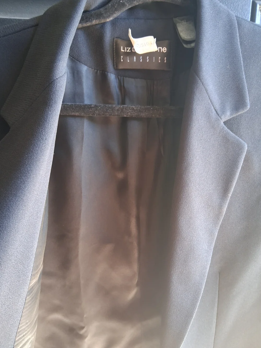 Liz Claiborne Classic Men's Black Blazer